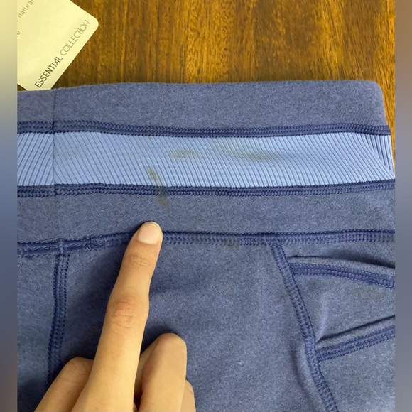 CALIA by Carrie U. Essential Ribbed Legging Purple Vibes Heather. Size Small NWT - Picture 15 of 15